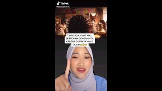 Ga Ada Yang Mau Berteman Dengannya Karena Durinya Tajam😭😱| IG Saylasalsabila