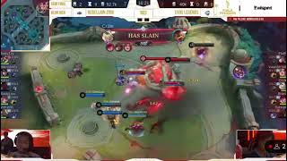 REBELLION ZION  1 - 0 EVOS LEGENDS | PIALA PRESIDEN ESPORTS 2023 mobilelegends #mlbb