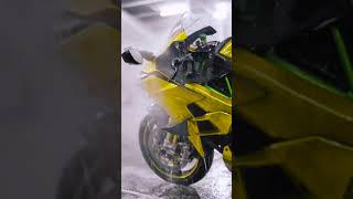 Most powerful Bike's in this World 🔥|| New Golden ninja h2 4k status video || #shorts