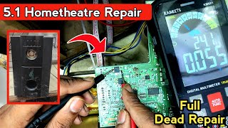 5.1 Hometheatre Repair | Hometheatre में dishplay नहीं आ-रही है कैसे ठीक करें..!!