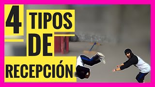 4 TIPOS DE RECEPCIÓN | Tutorial de Parkour  y freerunning