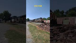 CSX I128 Container & Piggyback Trailer with 3400, 3208