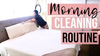 DAILY MORNING CLEANING ROUTINE | FLYLADY RELAXING CLEAN WITH ME