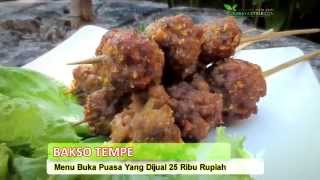 MENU BUKA PUASA - BAKSO TEMPE