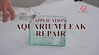 AS-1230 Clear RTV Sealant, aquarium leak