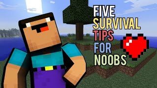 5 survival tips for Minecraft noobs