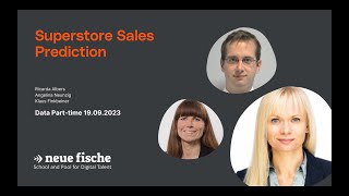 Superstore Sales Prediction. Capstone Project @ neue fische