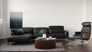 Luzzi Premium Italian Leather Sectional