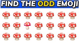 FIND THE ODD EMOJI OUT in this Odd Emoji Puzzle! | Odd One Out Puzzle | Find The Odd Emoji Quizzes