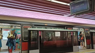 Hari Raya Theme 2023 -- SMRT KHI C151 117/118 departing Redhill