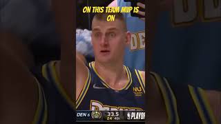 “I’m jo-KING” Nikola Jokić “THE JOKER” #shorts #nba #basketball #funny #nikolajokic ￼