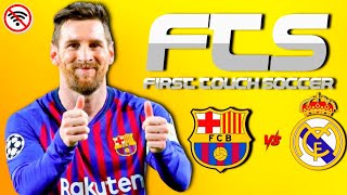 JOGANDO FTS 15 LICENÇIADO MOD CLÁSSICO BARCELONA X REAL MADRID ✅😍