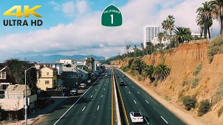 California Pacific Coast Highway Scenic Drive 4K | Huntington Beach to Santa Monica