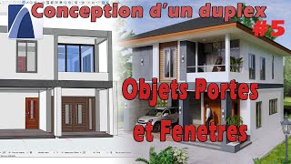 PORTES ET FENETRES REALISTE CONCEPTION D'UN DUPLEX #5