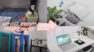 small room makeover🌱(minimalist & aesthetic)