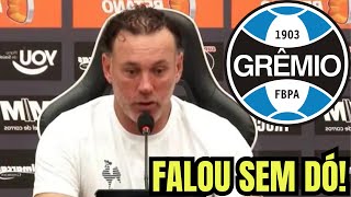 MINHA NOSSA! OLHA O QUE TÉCNICO DO ATLÉTICO MINEIRO FALOU ANTES DO JOGO CONTRA O GRÊMIO!