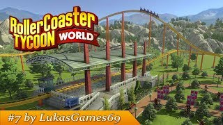 Ścieżka z jeziorkiem  - #7 RollerCoaster Tycoon World