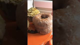 Dunkin Donuts Pumpkin Muffin and Donut