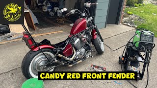 Candy Red Front Fender