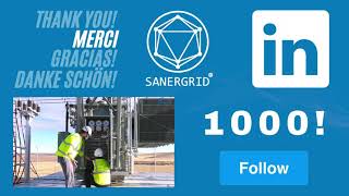 Sanergrid célèbre ses 1000 abonnés sur LinkedIn !