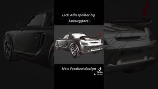 New LPX Alfa spoiler for toyota Mr2 spyder #Luxurypart