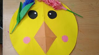 DIY Paper Bird Mask Tutorial - Easy Origami Face Mask Pattern #diy #papercraft #trending #craft