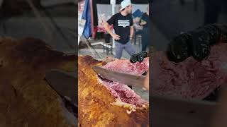 Juicy Tender Mobile Roasted Mutton BBQ Charcoal Lamb Malaysia Street Food