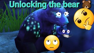 unlocking the bear 🐻 in wolf tales