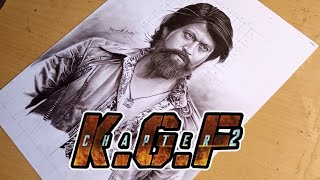 KGF Chapter 2 Drawing Yash