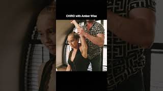 Amber Wise - Love Island gets her first Chiro Adjustment