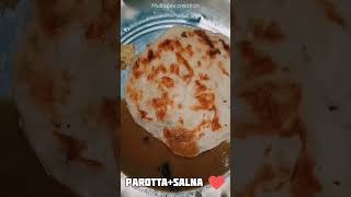 Parotta+salna love❣️❣️ #shorts #trending #shortvideo #parotta #multiplexcreation