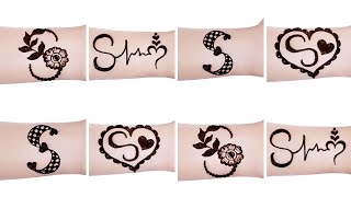 "S" letter mehndi design | Simple mehndi design | Latest mehndi design |