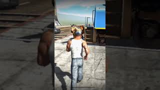 My horse and dog by train #shorts #indianbikedriving3d