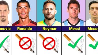 Famous Footballers Who Smoke Cigarettes in Real Life