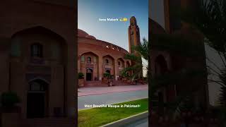 Most Beautiful Mosque in Bahriatown Lahore Pakistan 🇵🇰 | Juma Mubark 🤲 #jummamubarak #viralshort