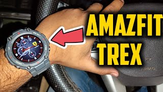 I got the world's toughest Smartwatch 😍 || Amazfit Trex Gun Gray || First colour on YouTube ❤️