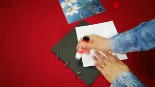 عمل الاسكراب بوك بالتفاصيل/اسهل طريقه لعمل البوم الصور والزكرايات/الاوتوجراف/How to make scrapbook