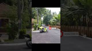 Yamaha r15 v3 bs6 cornering 😱 || WhatsApp status || VorVibes #shorts