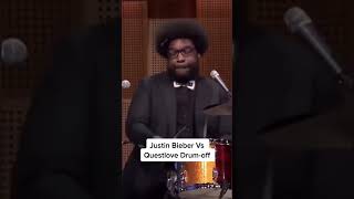 Justin Bieber Vs Questlove Drum Off #shorts #tiktok