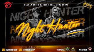 WEEKLY SCRIM by NIGHT HUNTER - WEEK 25  "SPECIAL BOOTCAMP" - SQUAD BR TOURNAMENT | COD Mobile