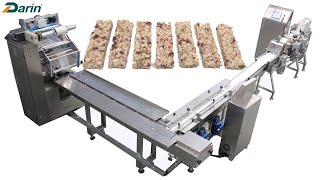 Mini Snack Bar Former with Chocolate Coating and Cooling Tunnel/Small Fruit Bars Making Machine