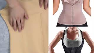 Junlan®Waist Trainer Zipper Vest Corset