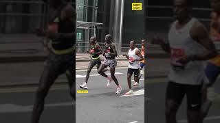 Sisay Lemma Waiting Right Moment to Attack & Wins Men's London Marathon