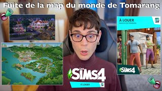 Les Sims 4 À Louer : Fuite de la carte du monde ‼️📣