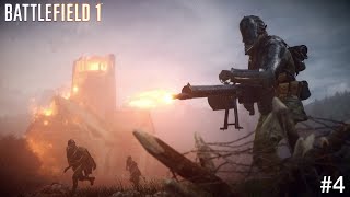 Battlefield 1 Walkthrough Gameplay Part 4 - Avanti Savoia