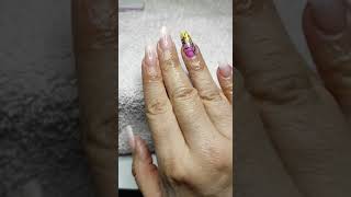 ongles baby boomer.. nail art...."Martine'S ongles Colmar"