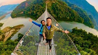 Rupa Suspension Bridge! Pokhara, Nepal 🇳🇵