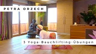 3 Yoga-Bauchlifting-Übungen