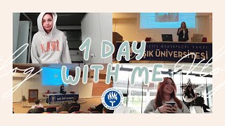 1 day with me | Işık Üniversitesi'nde Konuşmacı Oldum! VLOG