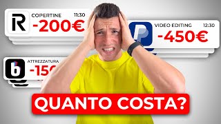 QUANTO SPENDO AL MESE PER YOUTUBE